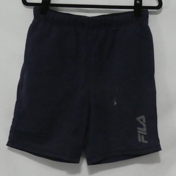 FILA | small | Navy Blue Exercise Shorts *paint stain on front - Picture 1 of 14